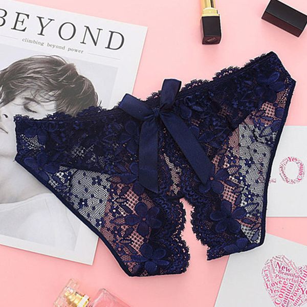 new women's lingerie open crotch underwear lady's crotchless lace panties with bow, Black;pink
new women's lingerie open crotch underwear lady's crotchless lace panties with bow, Black;pink