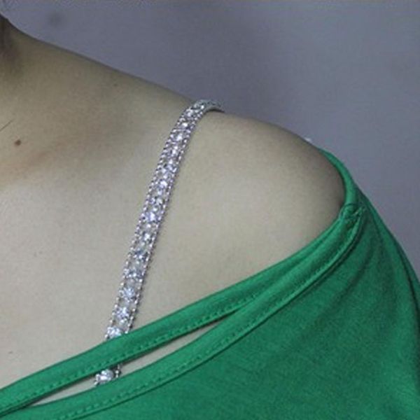 accessories adjustable clear crystal belt gorgeous prom rhinestone bra strap party evening dress underwear women, Black;white
accessories adjustable clear crystal belt gorgeous prom rhinestone bra strap party evening dress underwear women, Black;white
