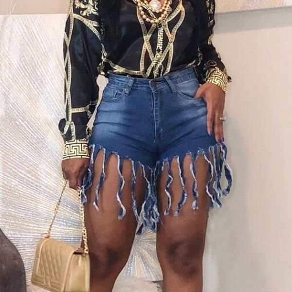 weigou tassel denim shorts women straight fashion high waist short jeans summer streetwear casual shorts plus size, White;black
weigou tassel denim shorts women straight fashion high waist short jeans summer streetwear casual shorts plus size, White;black
