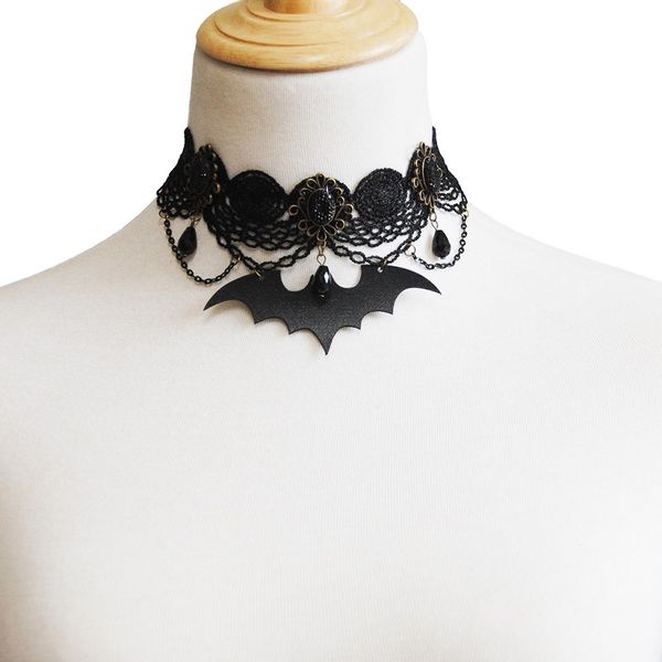 gothic jewelry vintage lace necklace & pendant women accessories choker necklace false collar statement, Golden;silver
gothic jewelry vintage lace necklace & pendant women accessories choker necklace false collar statement, Golden;silver