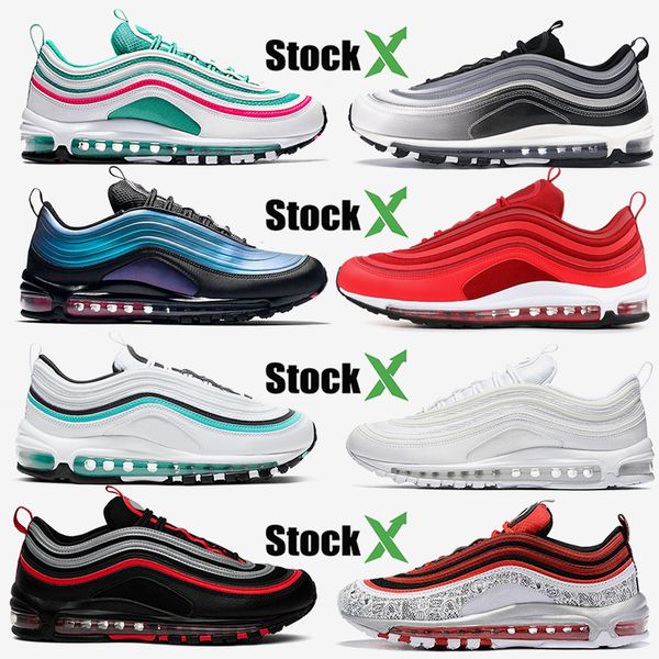 aurora green mens womens running shoes runners gradient fade jesus reflective bred 97s mens trainers designer sports sneakers eur 36-45
aurora green mens womens running shoes runners gradient fade jesus reflective bred 97s mens trainers designer sports sneakers eur 36-45