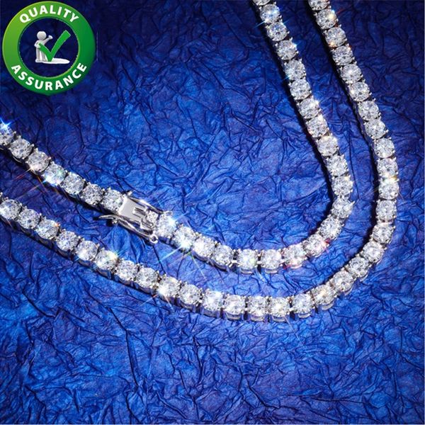 iced out tennis chains 925 luxury sterling silver jewelry men designer necklace hip hop bling diamond cuban link chain rapper hiphop accesso, Black
iced out tennis chains 925 luxury sterling silver jewelry men designer necklace hip hop bling diamond cuban link chain rapper hiphop accesso, Black