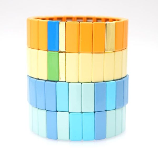 shinus bracelet men enamel tile bracelets for women 2020 gift stacking friends pulseras mujer moda accesorios bangles jewelry, Golden;silver
shinus bracelet men enamel tile bracelets for women 2020 gift stacking friends pulseras mujer moda accesorios bangles jewelry, Golden;silver