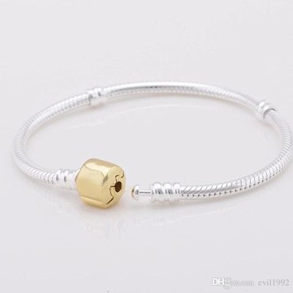 1pcs drop shipping gold bracelets with silver snake chain fit for pandora bangle bracelet women children gift, Golden;silver
1pcs drop shipping gold bracelets with silver snake chain fit for pandora bangle bracelet women children gift, Golden;silver