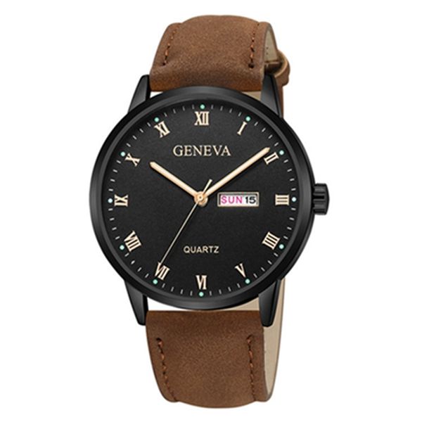geneva leather watch simple with calender ladies watch wholesale factory price clock for women fashion wrist watches mens watches, Slivery;brown
geneva leather watch simple with calender ladies watch wholesale factory price clock for women fashion wrist watches mens watches, Slivery;brown