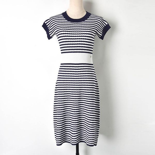 boutique skirt summer new striped waist knit dress short sleeved pullover a line women clothes casual dresses fashion clothing z320, Black;gray
boutique skirt summer new striped waist knit dress short sleeved pullover a line women clothes casual dresses fashion clothing z320, Black;gray