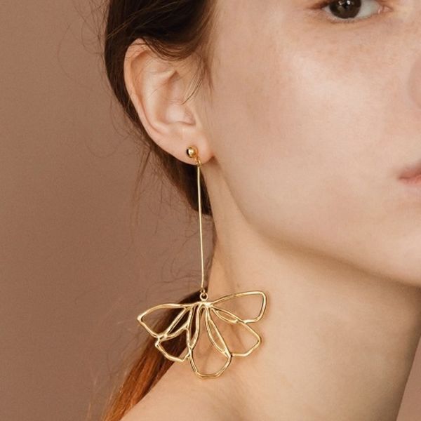 ins new artsy asymmetric flower gold silver plated dangle earrings for women long korean drop earrings 2018 femme bijoux
ins new artsy asymmetric flower gold silver plated dangle earrings for women long korean drop earrings 2018 femme bijoux