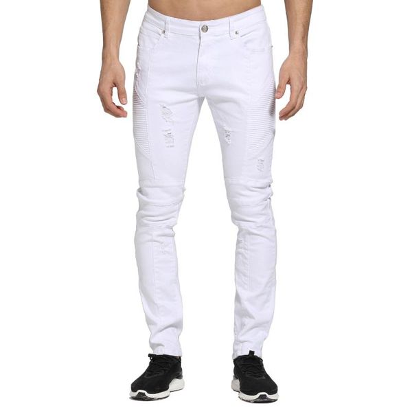 2017 fashion white men jeans design ripped skinny biker jeans for men e1703, Blue
2017 fashion white men jeans design ripped skinny biker jeans for men e1703, Blue