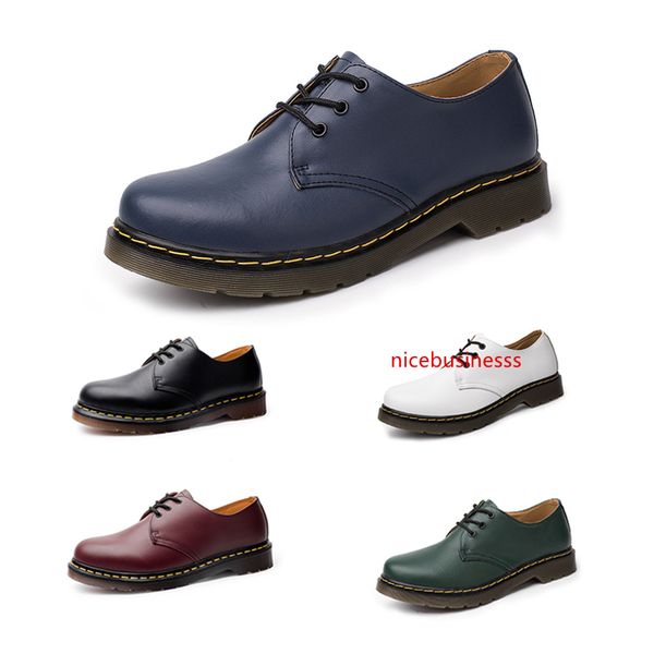 new 2020 no-brand low-shoes martin for men women boots british tooling style black white red green blue shoes size 38-45
new 2020 no-brand low-shoes martin for men women boots british tooling style black white red green blue shoes size 38-45