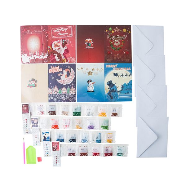 1set diy diamond painting embroidery christmas greeting card special shaped christmas cards postcards birthday xmas gift #25
1set diy diamond painting embroidery christmas greeting card special shaped christmas cards postcards birthday xmas gift #25