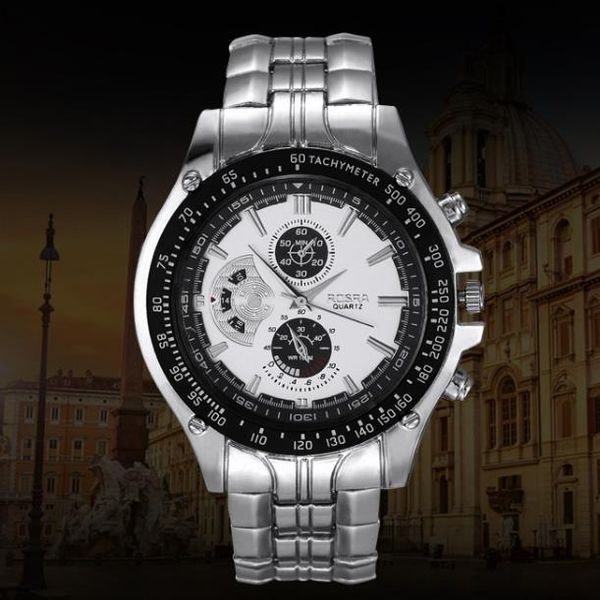 8881 alloy watch men's business sports watch electronic movement alloy watchband leisure men's watch style, Slivery;brown
8881 alloy watch men's business sports watch electronic movement alloy watchband leisure men's watch style, Slivery;brown