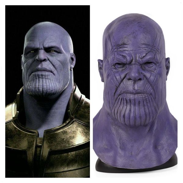 4 endgame cosplay thanos mask helmet full head helmet halloween cosplay latex party masks props for men
4 endgame cosplay thanos mask helmet full head helmet halloween cosplay latex party masks props for men