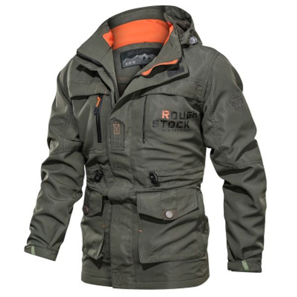 mens winter sports brand jacket multi-pocket military windbreak coats autumn warm tactical jacket sell new 2020 plus size, Black;brown
mens winter sports brand jacket multi-pocket military windbreak coats autumn warm tactical jacket sell new 2020 plus size, Black;brown