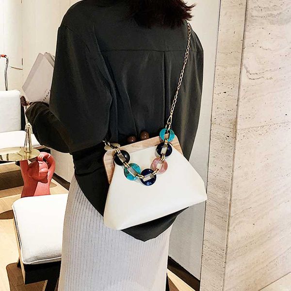 axukes 2020 new shell bucket bag wooden clip evening bag chain lady handbag banquet party clutch shoulder
axukes 2020 new shell bucket bag wooden clip evening bag chain lady handbag banquet party clutch shoulder