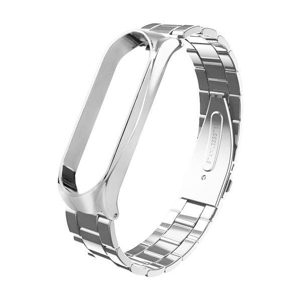 fashion stainless steel luxury strap metal wristband smart bracelet wrist for xiaomi mi band 3
fashion stainless steel luxury strap metal wristband smart bracelet wrist for xiaomi mi band 3