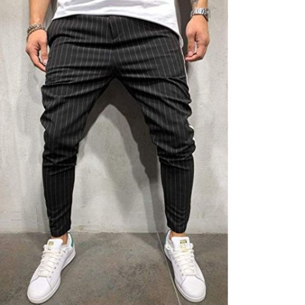 new joggers pant mens harem pants fashion striped hip hop sweatpants casual male soldi color long trousers streetwear, Black
new joggers pant mens harem pants fashion striped hip hop sweatpants casual male soldi color long trousers streetwear, Black