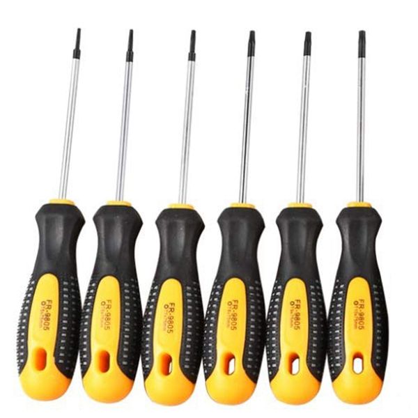 1set cr-v torx screwdriver set with hole magnetic t5-t10 screw driver set kit for telephone repair hand tool promotion
1set cr-v torx screwdriver set with hole magnetic t5-t10 screw driver set kit for telephone repair hand tool promotion