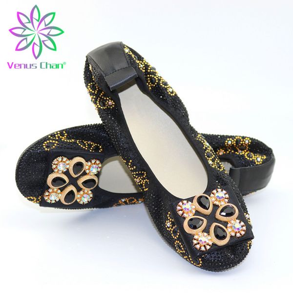 6 colors ladies flats shoes women spring summer foldable ballet flats rhinestone slip on loafers casual shoes women, Black
6 colors ladies flats shoes women spring summer foldable ballet flats rhinestone slip on loafers casual shoes women, Black