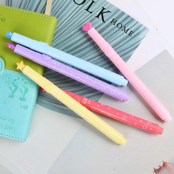 1 pcs cute candy color kawaii highlighters inks stamp pen creative marker pen school supplies office stationery
1 pcs cute candy color kawaii highlighters inks stamp pen creative marker pen school supplies office stationery
