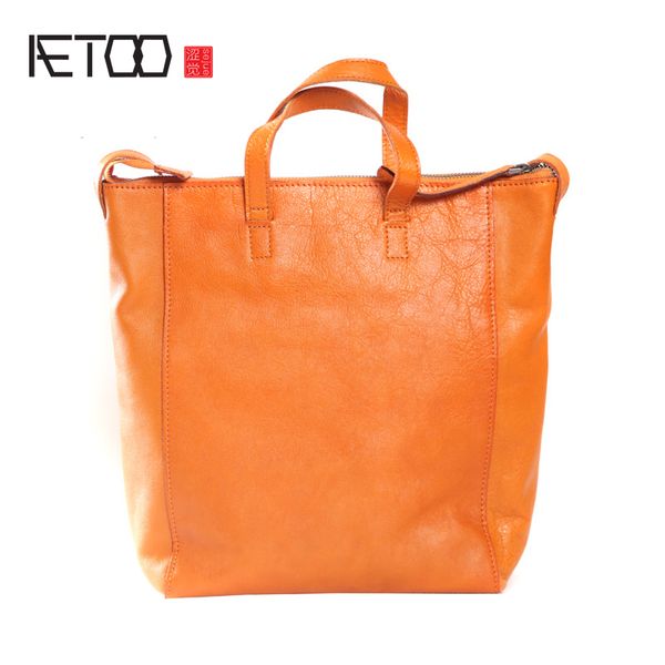 aetoo women's bag, small retro texture soft leather special bag, simple shoulder oblique satchel
aetoo women's bag, small retro texture soft leather special bag, simple shoulder oblique satchel