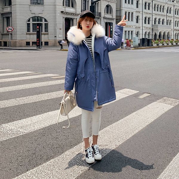 woman down cotton clothing haze blue winter loose coat woman girl cotton-padded jacket easy cotton-padded clothes long fund, Black
woman down cotton clothing haze blue winter loose coat woman girl cotton-padded jacket easy cotton-padded clothes long fund, Black