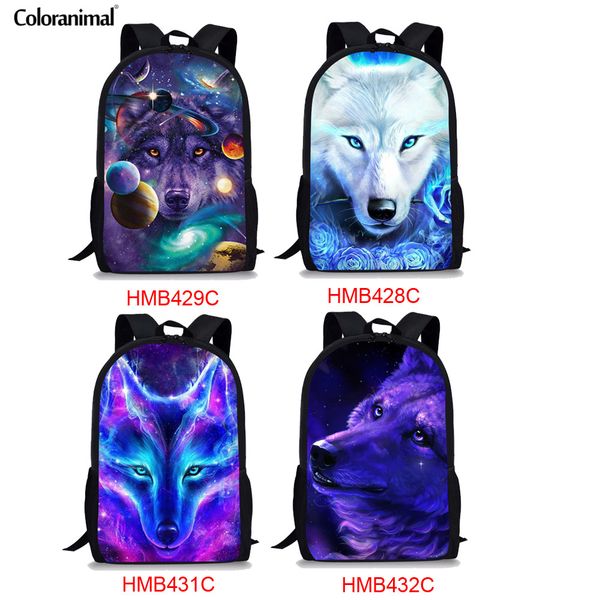 coloranimal galaxy wolf backpack universe space set student school bags 3d wolf bookbag kids mochila infant feminina backpacks
coloranimal galaxy wolf backpack universe space set student school bags 3d wolf bookbag kids mochila infant feminina backpacks