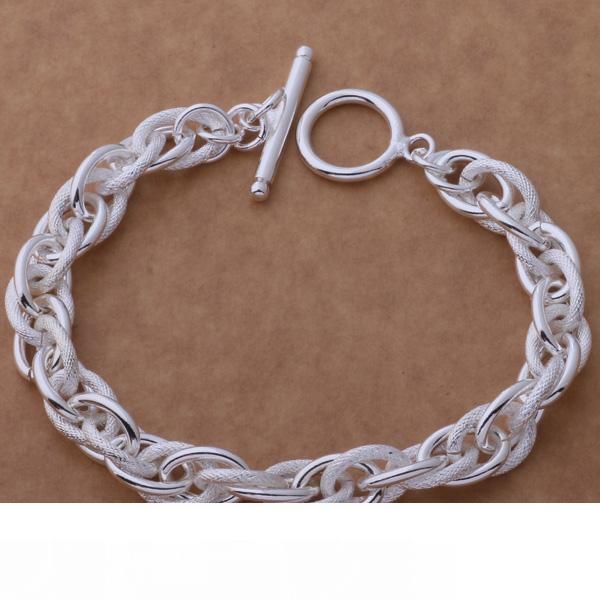 with tracking number sale 925 silver bracelet gyrosigma bracelet silver jewelry 10pcs lot 1579, Black
with tracking number sale 925 silver bracelet gyrosigma bracelet silver jewelry 10pcs lot 1579, Black