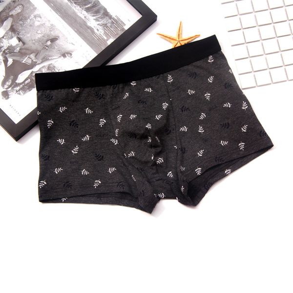 1 шт. эластичный высокая талия мужские трусики мужская хлопок плюс размер свободные нижнее белье боксеры дышащий человек печати боксер трусы, Black;white 
1 шт. эластичный высокая талия мужские трусики мужская хлопок плюс размер свободные нижнее белье боксеры дышащий человек печати боксер трусы, Black;white