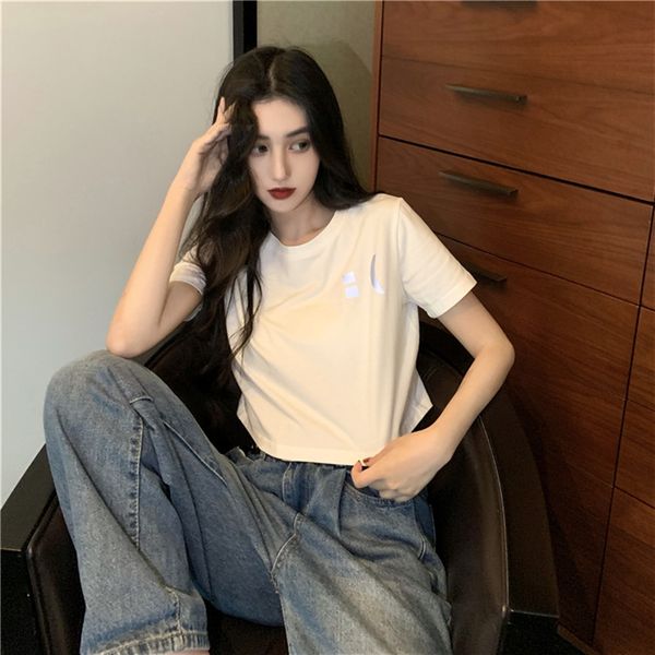 smiling face crying face reflective short-sleeved t-shirt clothes short cp couple clothes girlfriends top, White
smiling face crying face reflective short-sleeved t-shirt clothes short cp couple clothes girlfriends top, White