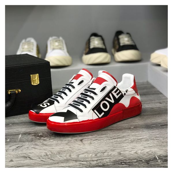 luxury designer shoes genuine leather multicolor sneakers men trainers fashion casual shoes with box size 2020 new style, Black
luxury designer shoes genuine leather multicolor sneakers men trainers fashion casual shoes with box size 2020 new style, Black