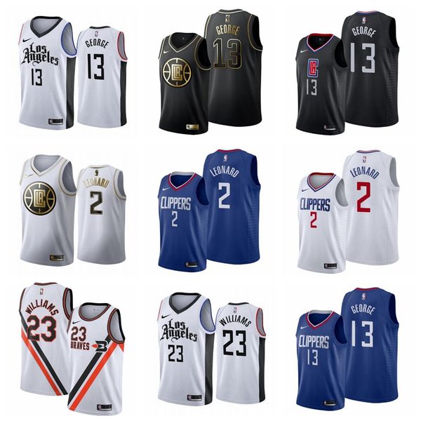 Мужчины молодежь LA Clippers 13 Paul George 2 Leonard 23 Williams белый черный синий 2019/20 Swingman1 NBA Джерси
Мужчины молодежь LA Clippers 13 Paul George 2 Leonard 23 Williams белый черный синий 2019/20 Swingman1 NBA Джерси