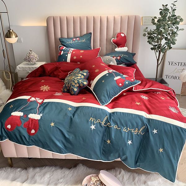 bedding sets 2021 christmas king size classical embroidery bed duvet cover sheets linen set
bedding sets 2021 christmas king size classical embroidery bed duvet cover sheets linen set