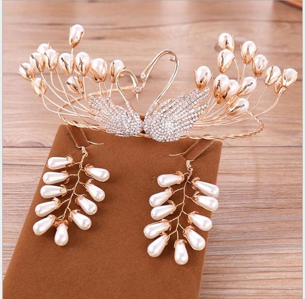 diamond pearl birthday crown suit princess crown wedding dress with marriage headdress, Slivery;golden
diamond pearl birthday crown suit princess crown wedding dress with marriage headdress, Slivery;golden