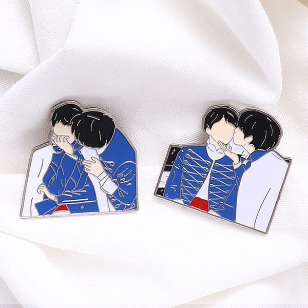 kpop bangtan boy enamel pin lapel pins metal badge brooch kpop accessories jewelry gift for fans, Gray
kpop bangtan boy enamel pin lapel pins metal badge brooch kpop accessories jewelry gift for fans, Gray
