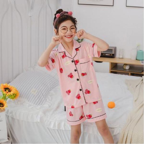 new cardigan cartoon homewear for girls boys children's pajamas short-sleeve cotton 2pcs pyjamas set baby clothes kids sleepwear, Blue;red
new cardigan cartoon homewear for girls boys children's pajamas short-sleeve cotton 2pcs pyjamas set baby clothes kids sleepwear, Blue;red