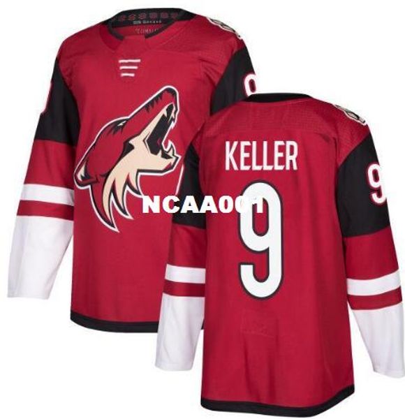 real men real full embroidery #9 2018 new mens arizona coyotes 9 клейтон келлер хоккей джерси или обычай любое имя или номер джерси, Black;red
real men real full embroidery #9 2018 new mens arizona coyotes 9 клейтон келлер хоккей джерси или обычай любое имя или номер джерси, Black;red