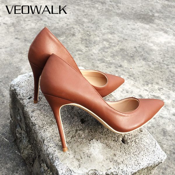 veowalk женщины сексуальная острым носом насосы ультра тонкий стилет высокие каблуки обувь элегантные дамы скольжения на партии обувь индиви, Black
veowalk женщины сексуальная острым носом насосы ультра тонкий стилет высокие каблуки обувь элегантные дамы скольжения на партии обувь индиви, Black