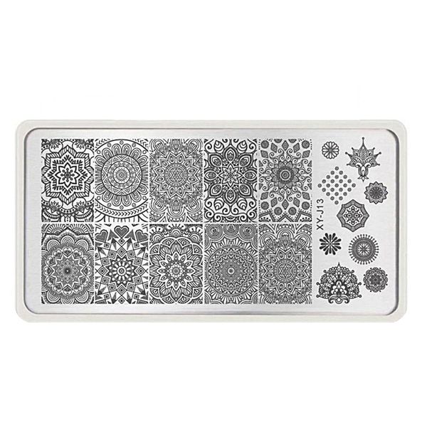 diy nail art stamp stencil stamping template plate stamper design kit set useful, White
diy nail art stamp stencil stamping template plate stamper design kit set useful, White