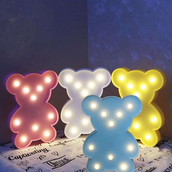 new brand 1pc 3d animal night lights bear led battery nightlight desk night lamp for baby kids bedroom decoration
new brand 1pc 3d animal night lights bear led battery nightlight desk night lamp for baby kids bedroom decoration