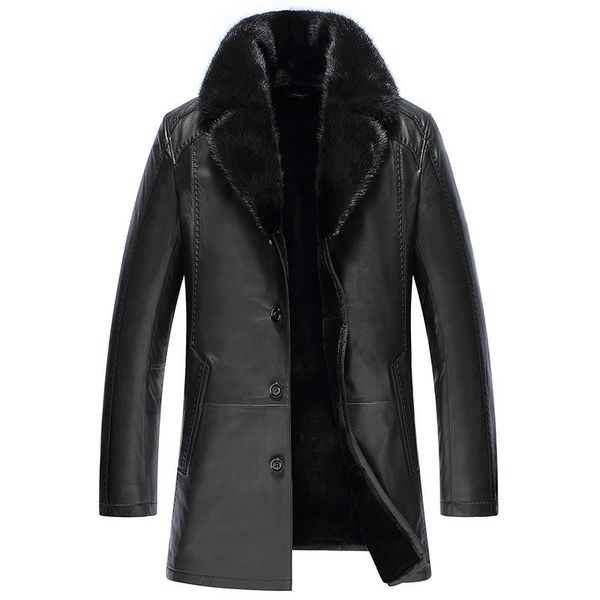 genuine leather jacket men winter jacket real sheepskin coats mens wool liner collar warm down coat f17s14070 yy384, Black
genuine leather jacket men winter jacket real sheepskin coats mens wool liner collar warm down coat f17s14070 yy384, Black
