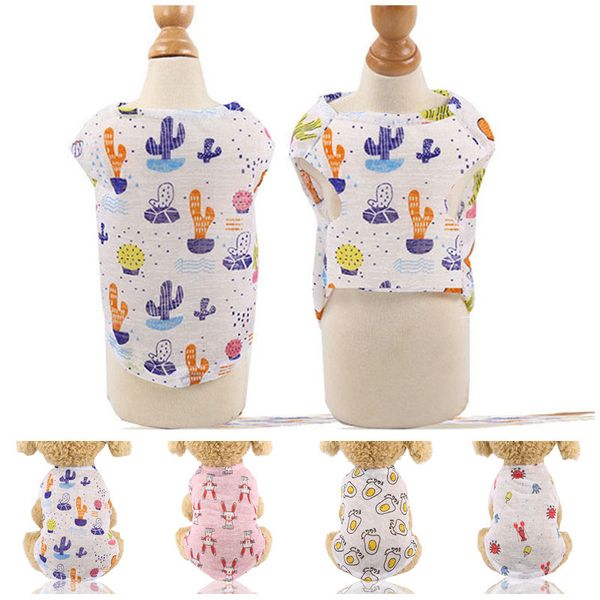 cat clothes cute cartoon pet puppy dog cat vest sunscreen apparel soft thin cotton kitten cat costume in summer and spring
cat clothes cute cartoon pet puppy dog cat vest sunscreen apparel soft thin cotton kitten cat costume in summer and spring