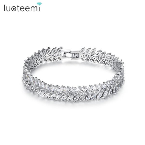 luoteemi vintage marquise cut grade cubic zirconia leaf tennis allure bracelets bangles for women elegant wedding jewelry, Black
luoteemi vintage marquise cut grade cubic zirconia leaf tennis allure bracelets bangles for women elegant wedding jewelry, Black