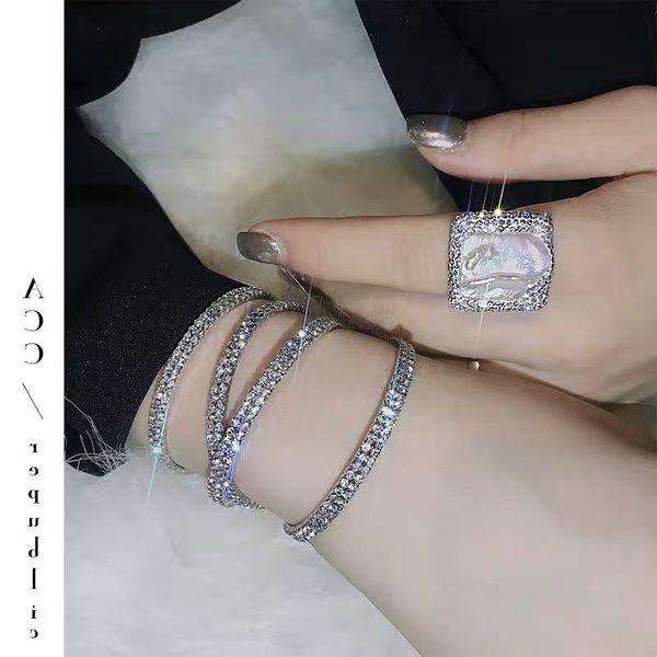 net red korean dongdaemun new cold wind square diamond pearl opening fashion exaggerated ring female, Golden;silver
net red korean dongdaemun new cold wind square diamond pearl opening fashion exaggerated ring female, Golden;silver