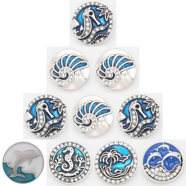 5pcs/lot 20mm snap jewelry blue enamel seahorse dolphin full round crystal snap button jewelry diy ginger snaps accessories, Golden;silver
5pcs/lot 20mm snap jewelry blue enamel seahorse dolphin full round crystal snap button jewelry diy ginger snaps accessories, Golden;silver