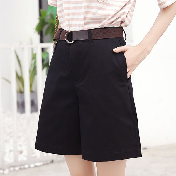 summer bermudas shorts female student bf style straight loose wide leg short pants leisure high waist black shorts feminino, White;black
summer bermudas shorts female student bf style straight loose wide leg short pants leisure high waist black shorts feminino, White;black