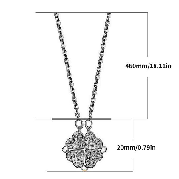 dropship new women girl 925 sterling silver fashion red blue double side four leaf clover necklace heart love folding necklace
dropship new women girl 925 sterling silver fashion red blue double side four leaf clover necklace heart love folding necklace