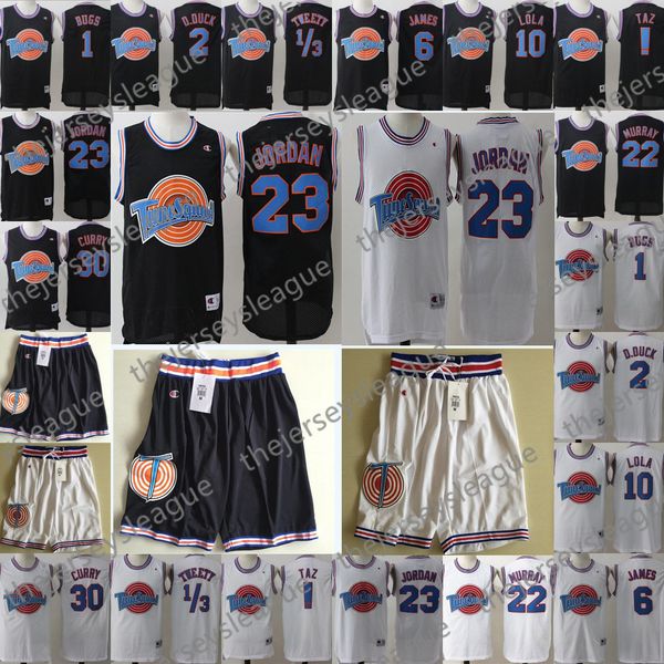 1996 Space Jam Films Michael TAZ Tweety Bugs Bunny Daffy Duck Bill Murray Johnson White Black Movie Basketball Jersey Shorts
1996 Space Jam Films Michael TAZ Tweety Bugs Bunny Daffy Duck Bill Murray Johnson White Black Movie Basketball Jersey Shorts