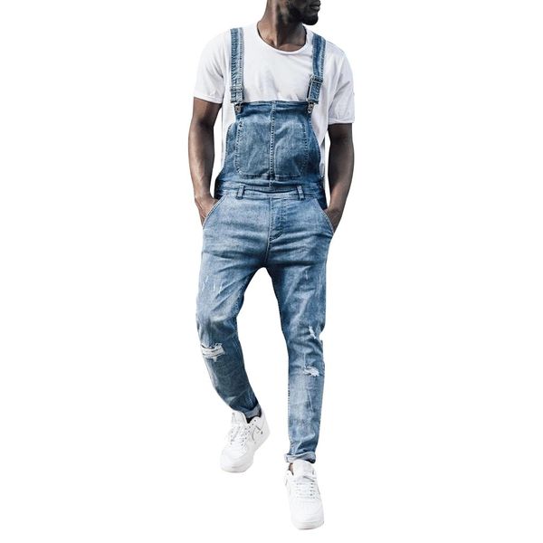 mens pocket jeans overall jumpsuit streetwear overall suspender pants straight slim denim streetwear hole pantalones hombre, Black
mens pocket jeans overall jumpsuit streetwear overall suspender pants straight slim denim streetwear hole pantalones hombre, Black