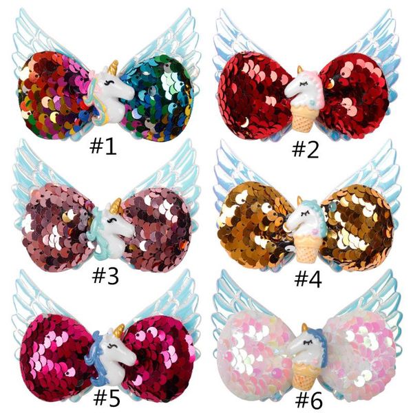 30 pcs/lot, 9 cm new unicorn sequin bow with hair clip angel wing sequined hair fashion accessories, Slivery;white
30 pcs/lot, 9 cm new unicorn sequin bow with hair clip angel wing sequined hair fashion accessories, Slivery;white