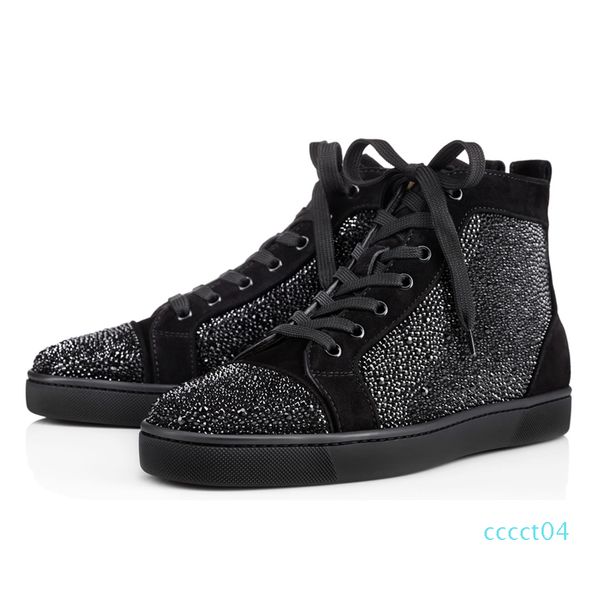 2020 new mens red bottoms designer spike suede leather men women flat fashion luxury casual shoes party lovers sneakers 36-47 4ct, Black
2020 new mens red bottoms designer spike suede leather men women flat fashion luxury casual shoes party lovers sneakers 36-47 4ct, Black